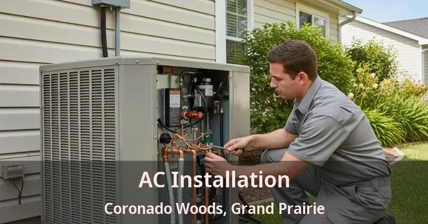 AC Installation Coronado Woods, Grand Prairie - TX AC Installation Coronado Woods, Grand Prairie - TX
