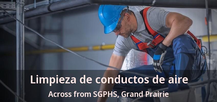 Limpieza de conductos de aire Across from SGPHS, Grand Prairie - TX Limpieza de conductos de aire Across from SGPHS, Grand Prairie - TX