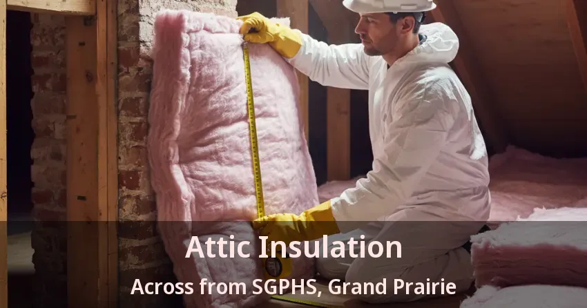 Attic Insulation Across from SGPHS, Grand Prairie - TX