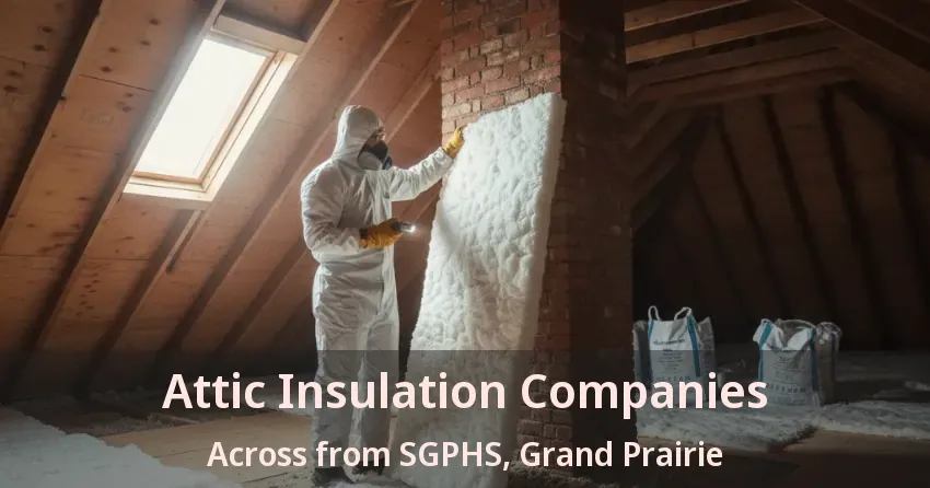 Attic Insulation Companies Across from SGPHS, Grand Prairie - TX Attic Insulation Companies Across from SGPHS, Grand Prairie - TX