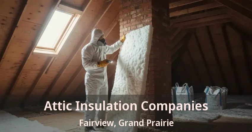 Attic Insulation Companies Fairview, Grand Prairie - TX Attic Insulation Companies Fairview, Grand Prairie - TX