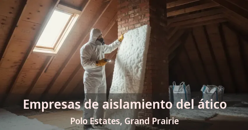 Empresas de aislamiento del ático Polo Estates, Grand Prairie - TX