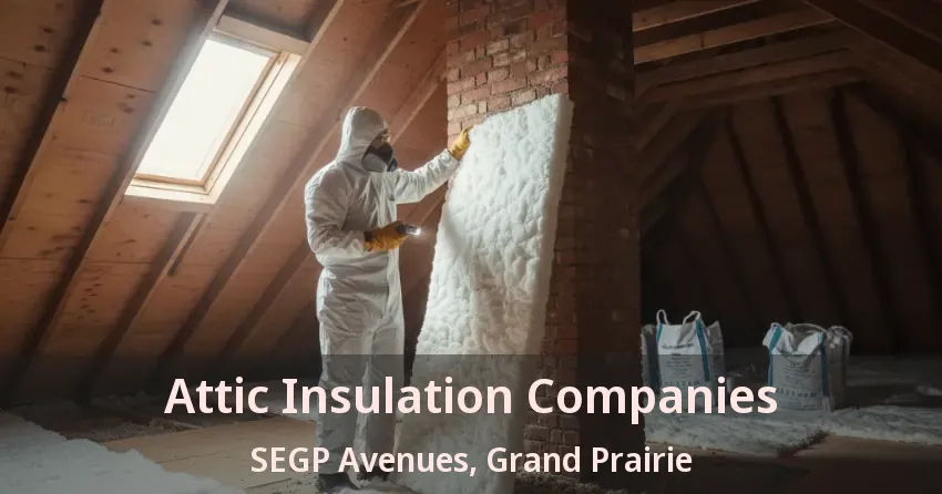 Attic Insulation Companies SEGP Avenues, Grand Prairie - TX
