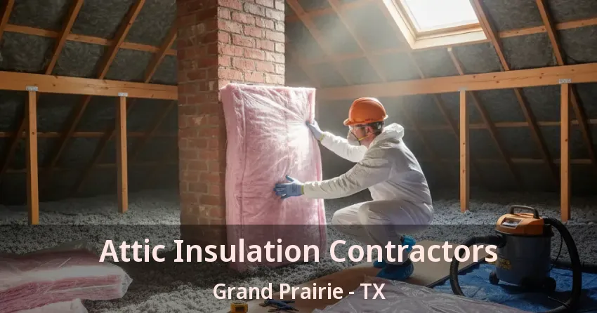 Attic Insulation Contractors Grand Prairie - TX Attic Insulation Contractors Grand Prairie - TX