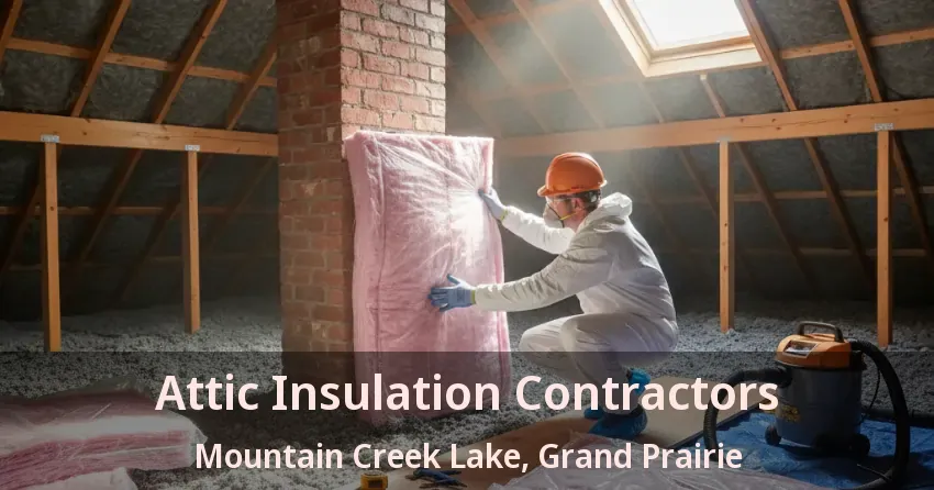 Attic Insulation Contractors Mountain Creek Lake, Grand Prairie - TX