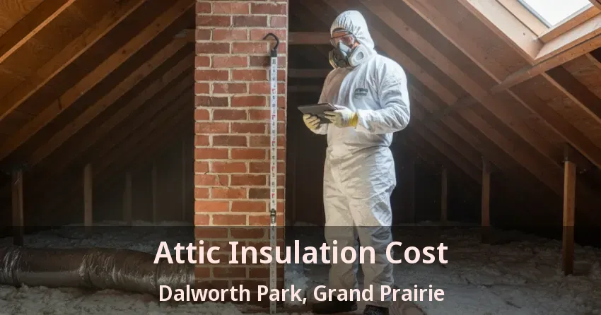 Attic Insulation Cost Dalworth Park, Grand Prairie - TX