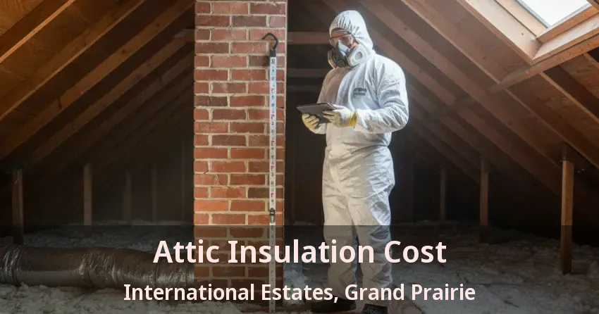 Attic Insulation Cost International Estates, Grand Prairie - TX