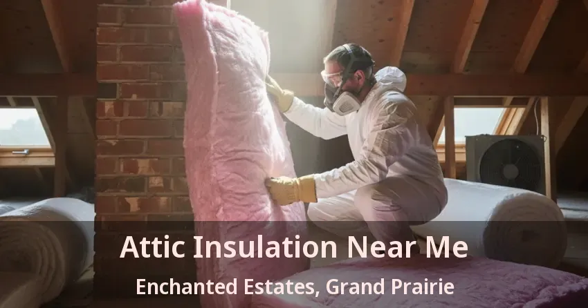Attic Insulation Near Me Enchanted Estates, Grand Prairie - TX