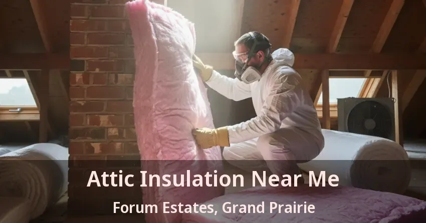 Attic Insulation Near Me Forum Estates, Grand Prairie - TX