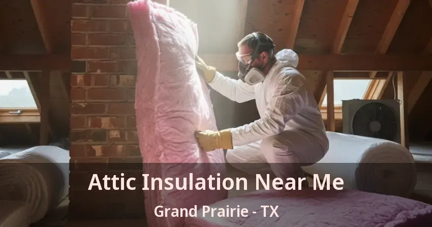 Attic Insulation Near Me Grand Prairie - TX