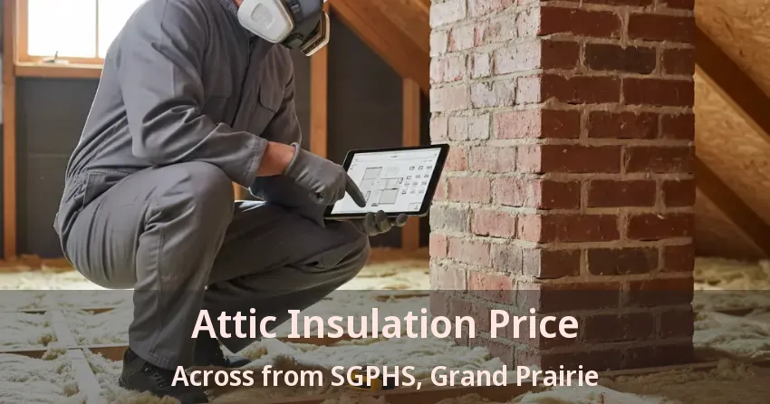 Attic Insulation Price Across from SGPHS, Grand Prairie - TX Attic Insulation Price Across from SGPHS, Grand Prairie - TX