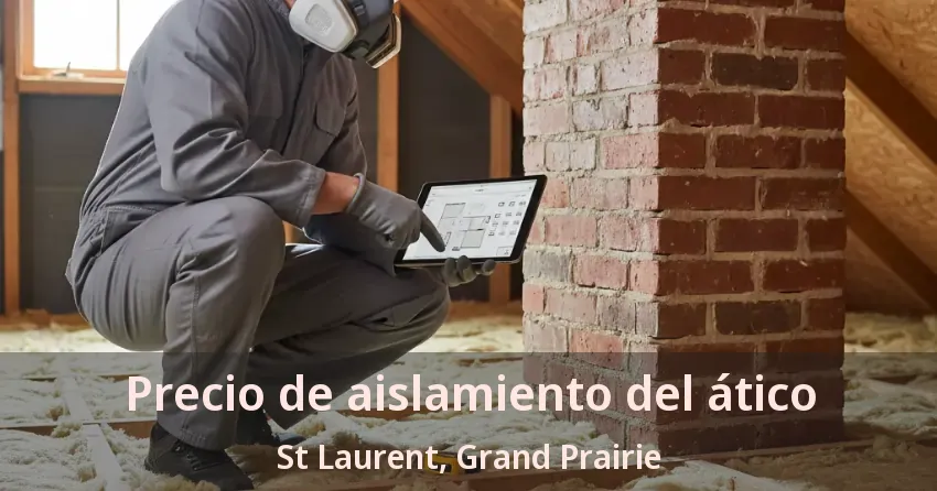 Precio de aislamiento del ático St Laurent, Grand Prairie - TX Precio de aislamiento del ático St Laurent, Grand Prairie - TX