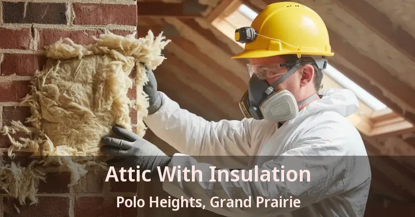 Attic With Insulation Polo Heights, Grand Prairie - TX Attic With Insulation Polo Heights, Grand Prairie - TX