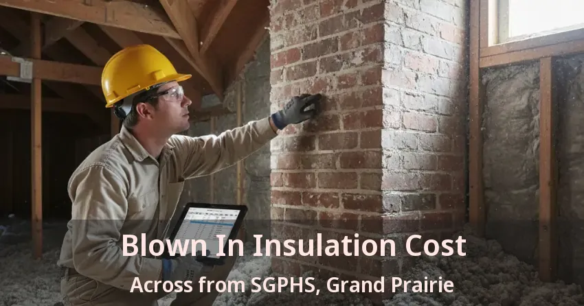 Blown In Insulation Cost Across from SGPHS, Grand Prairie - TX Blown In Insulation Cost Across from SGPHS, Grand Prairie - TX