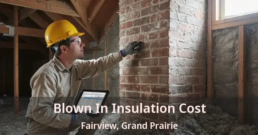 Blown In Insulation Cost Fairview, Grand Prairie - TX Blown In Insulation Cost Fairview, Grand Prairie - TX