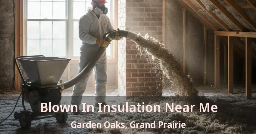 Blown In Insulation Near Me Garden Oaks, Grand Prairie - TX Blown In Insulation Near Me Garden Oaks, Grand Prairie - TX
