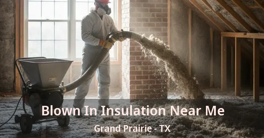 Blown In Insulation Near Me Grand Prairie - TX