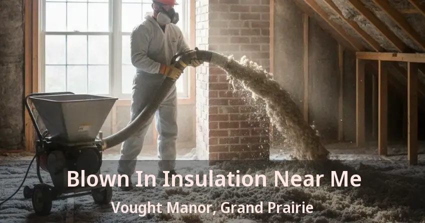 Blown In Insulation Near Me Vought Manor, Grand Prairie - TX Blown In Insulation Near Me Vought Manor, Grand Prairie - TX