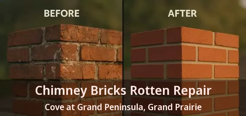 Chimney Bricks Rotten Repair Cove at Grand Peninsula, Grand Prairie - TX