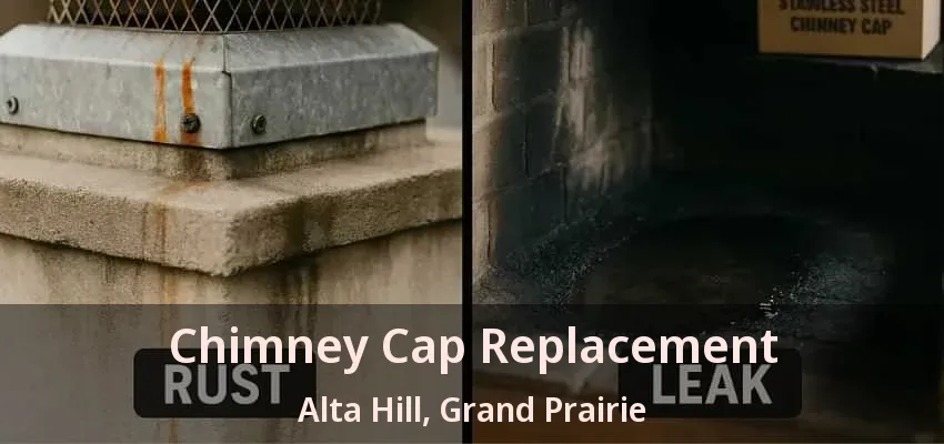 Chimney Cap Replacement Alta Hill, Grand Prairie - TX