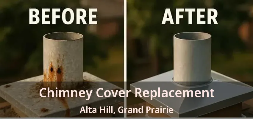 Chimney Cover Replacement Alta Hill, Grand Prairie - TX