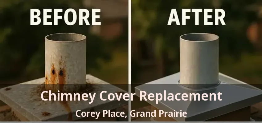 Chimney Cover Replacement Corey Place, Grand Prairie - TX