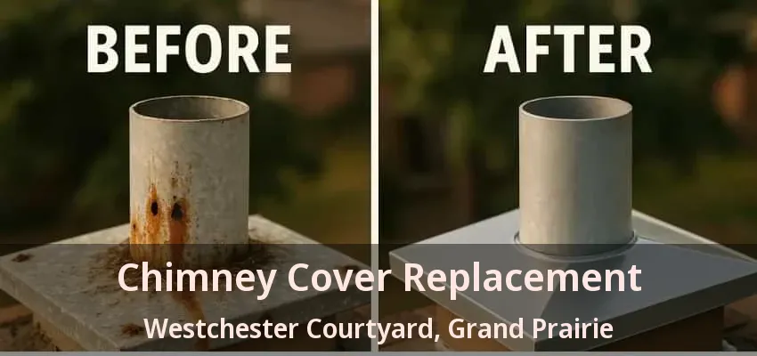 Chimney Cover Replacement Westchester Courtyard, Grand Prairie - TX