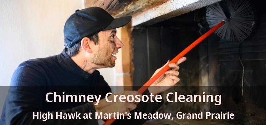 Chimney Creosote Cleaning High Hawk at Martin's Meadow, Grand Prairie - TX