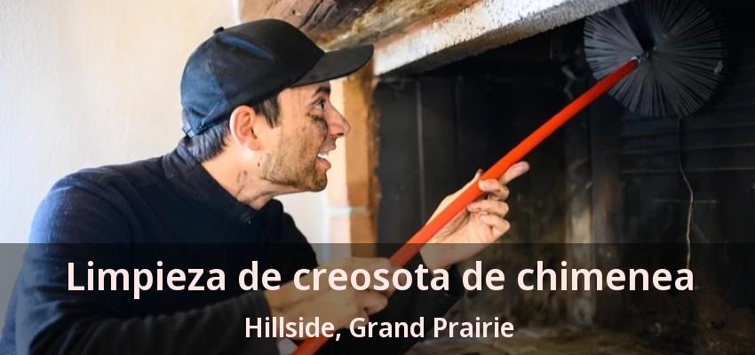 Limpieza de creosota de chimenea Hillside, Grand Prairie - TX