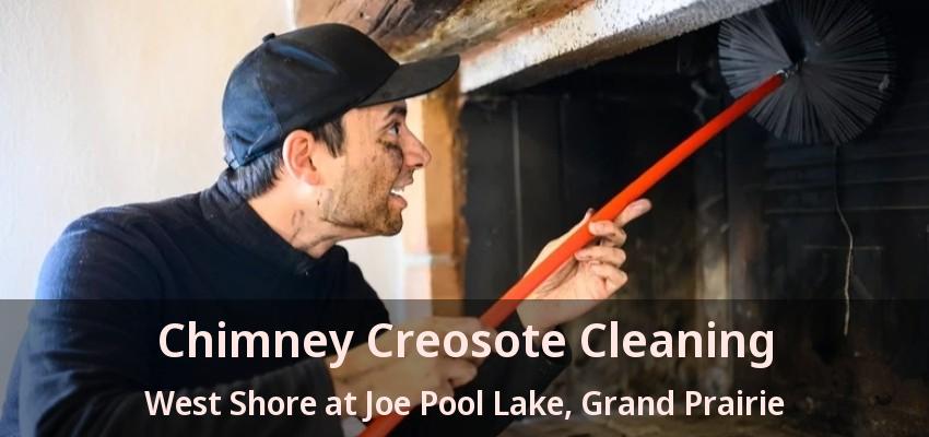 Chimney Creosote Cleaning West Shore at Joe Pool Lake, Grand Prairie - TX