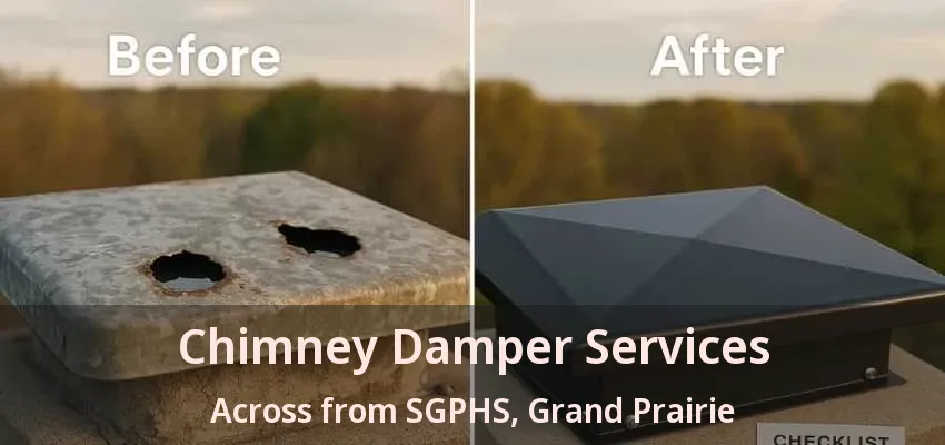 Chimney Damper Services Across from SGPHS, Grand Prairie - TX