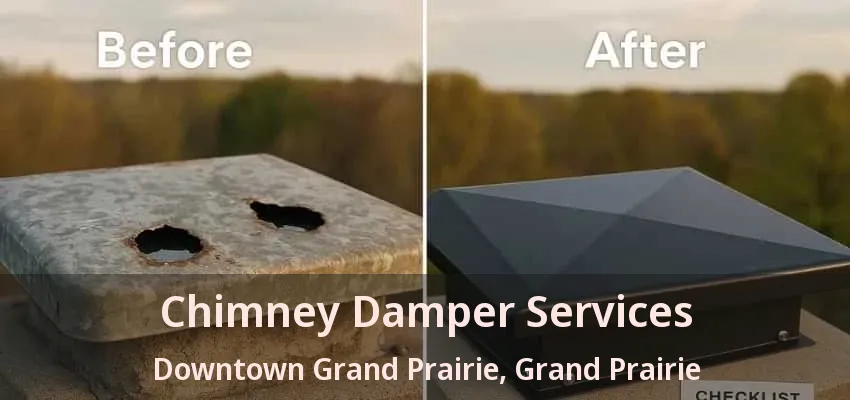 Chimney Damper Services Downtown Grand Prairie, Grand Prairie - TX