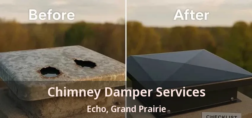 Chimney Damper Services Echo, Grand Prairie - TX