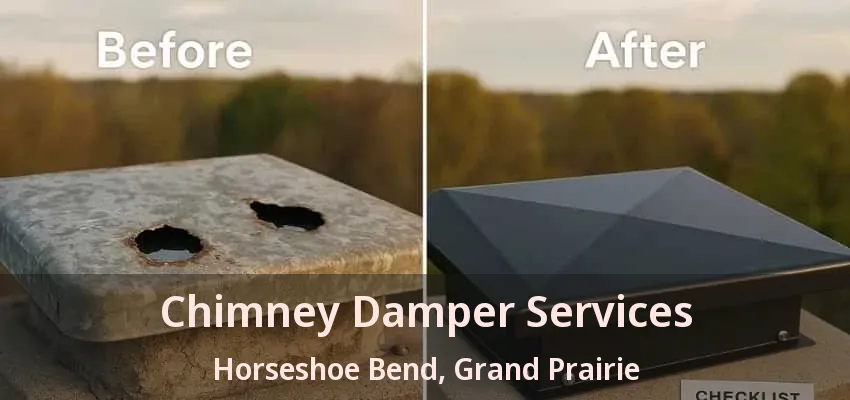 Chimney Damper Services Horseshoe Bend, Grand Prairie - TX