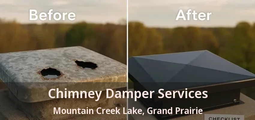 Chimney Damper Services Mountain Creek Lake, Grand Prairie - TX