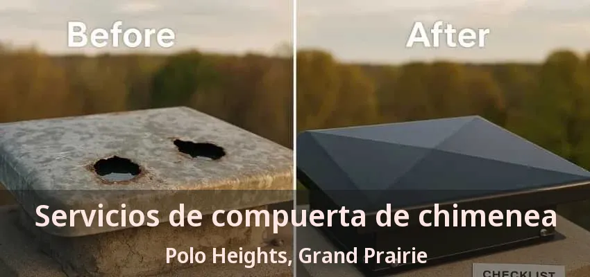 Servicios de compuerta de chimenea Polo Heights, Grand Prairie - TX