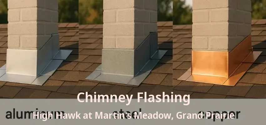 Chimney Flashing High Hawk at Martin's Meadow, Grand Prairie - TX