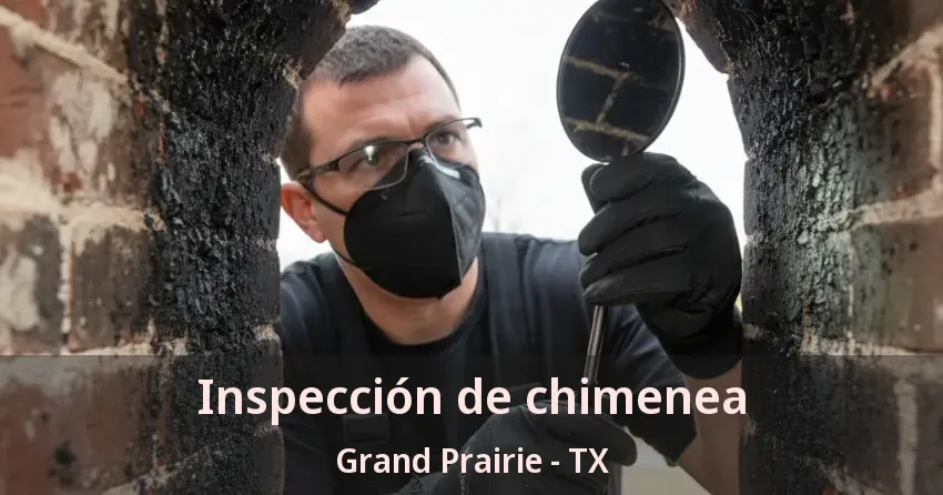 Inspección de chimenea Grand Prairie - TX