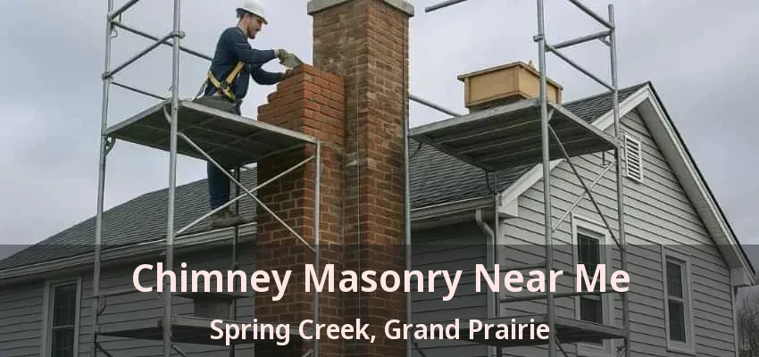 Chimney Masonry Near Me Spring Creek, Grand Prairie - TX