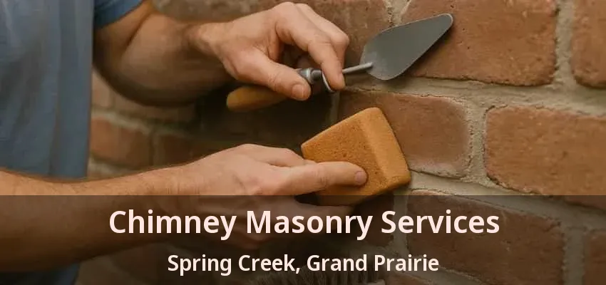 Chimney Masonry Services Spring Creek, Grand Prairie - TX