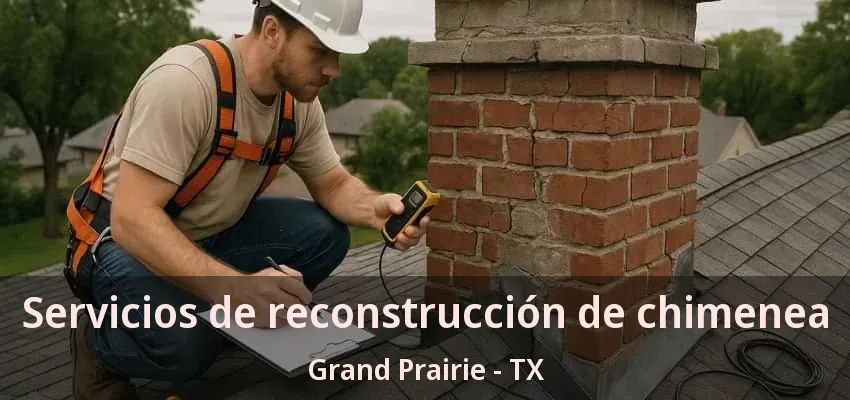 Servicios de reconstrucción de chimenea Grand Prairie - TX Servicios de reconstrucción de chimenea Grand Prairie - TX