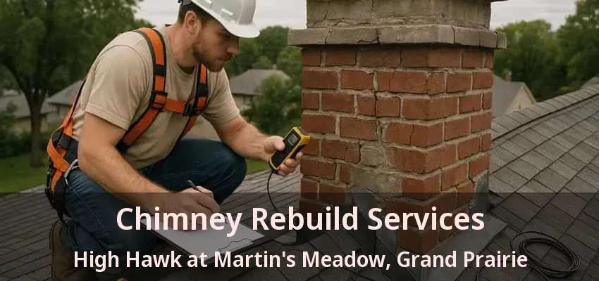 Chimney Rebuild Services High Hawk at Martin's Meadow, Grand Prairie - TX