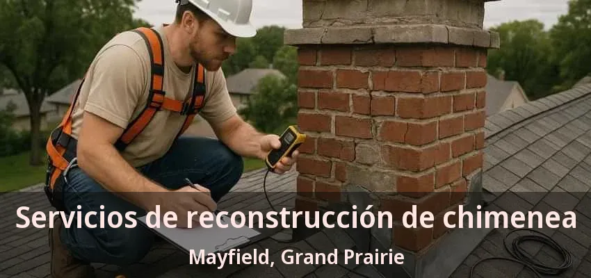 Servicios de reconstrucción de chimenea Mayfield, Grand Prairie - TX