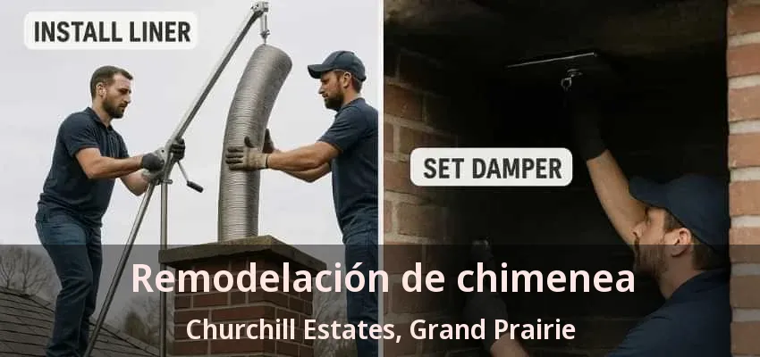 Remodelación de chimenea Churchill Estates, Grand Prairie - TX Remodelación de chimenea Churchill Estates, Grand Prairie - TX