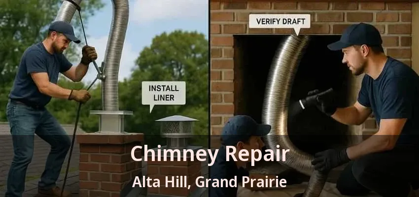 Chimney Repair Alta Hill, Grand Prairie - TX