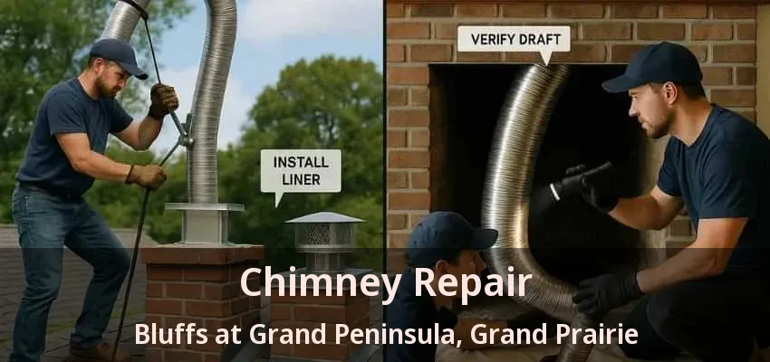Chimney Repair Bluffs at Grand Peninsula, Grand Prairie - TX