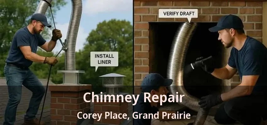 Chimney Repair Corey Place, Grand Prairie - TX