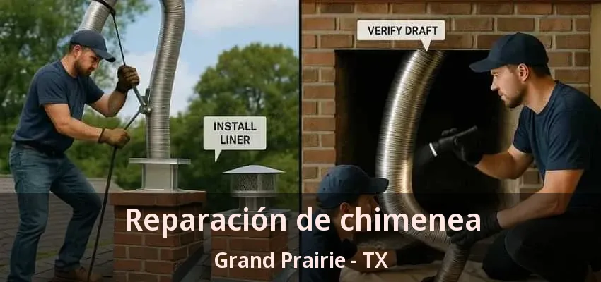 Reparación de chimenea Grand Prairie - TX