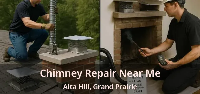 Chimney Repair Near Me Alta Hill, Grand Prairie - TX