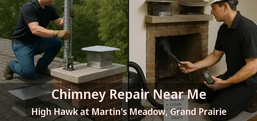 Chimney Repair Near Me High Hawk at Martin's Meadow, Grand Prairie - TX